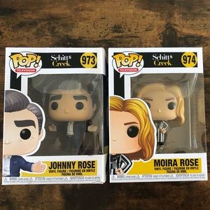 Schitts Creek Johnny & Moira Rose Funko Pop Set